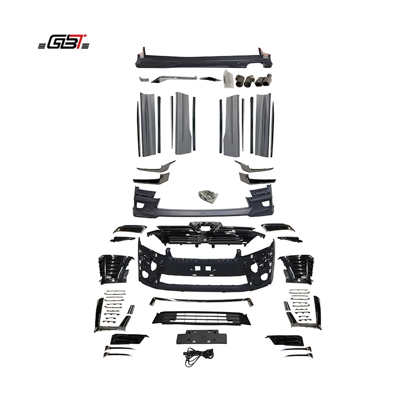 ZAIQU Brand Vellfire Anh35 Convert Bodykit 2020 Model Bumper Grill Tuning Parts for 2019-On Vellfire Anh30 35 Body Kit