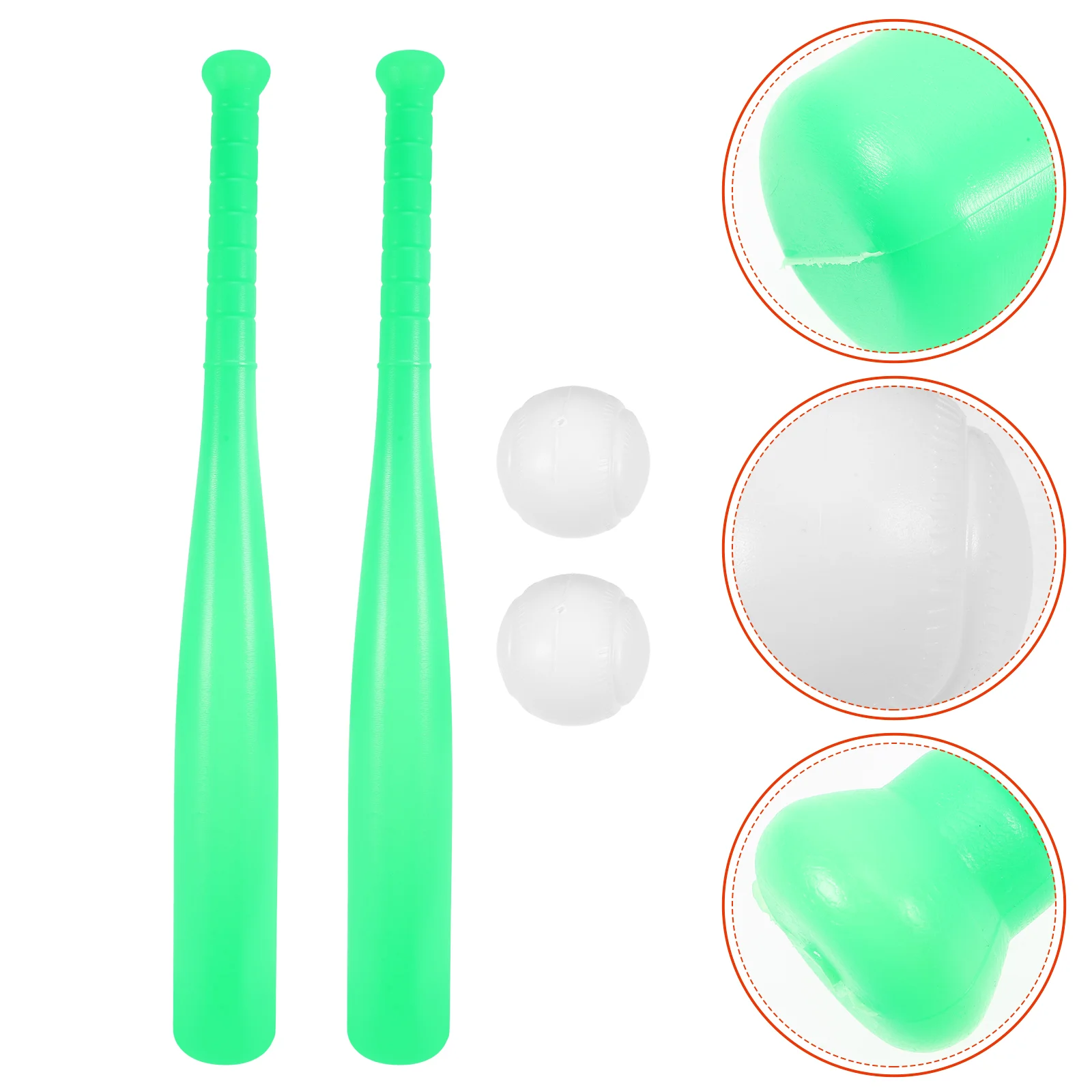 

Outdoor Baseball Toys Toddler Age 2 Children Supply Bat Gifts Interesting Plastic for 2-4 Training