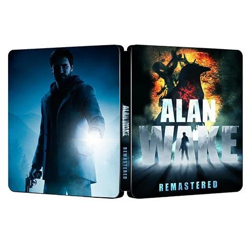 Alan Wake Remastered Limited Edition Steelbook FantasyBox (Customization,Steel case,Game CD not included)