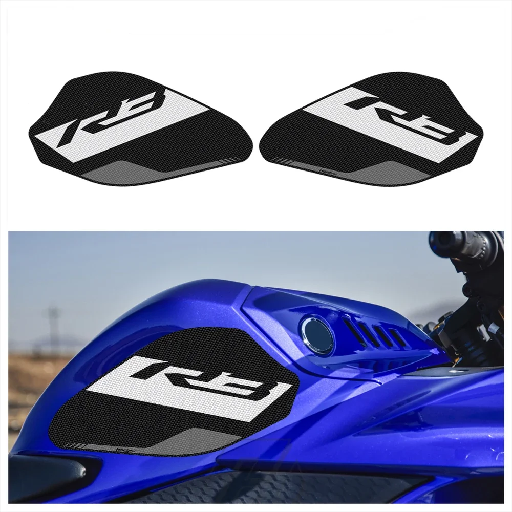 

For Yamaha R3 2019-2022 Motorcycle Accessorie Side Tank Pad Protection Knee Grip Mats