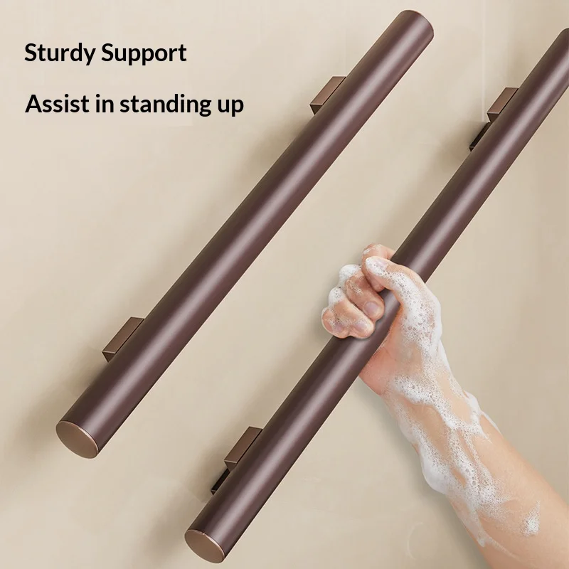 Toilet Anti fall Handrail for Elderly Pregnant Women Bathroom Anti slip Safety Bar Barrier for Disabled People Barrier free Wake railing elderly