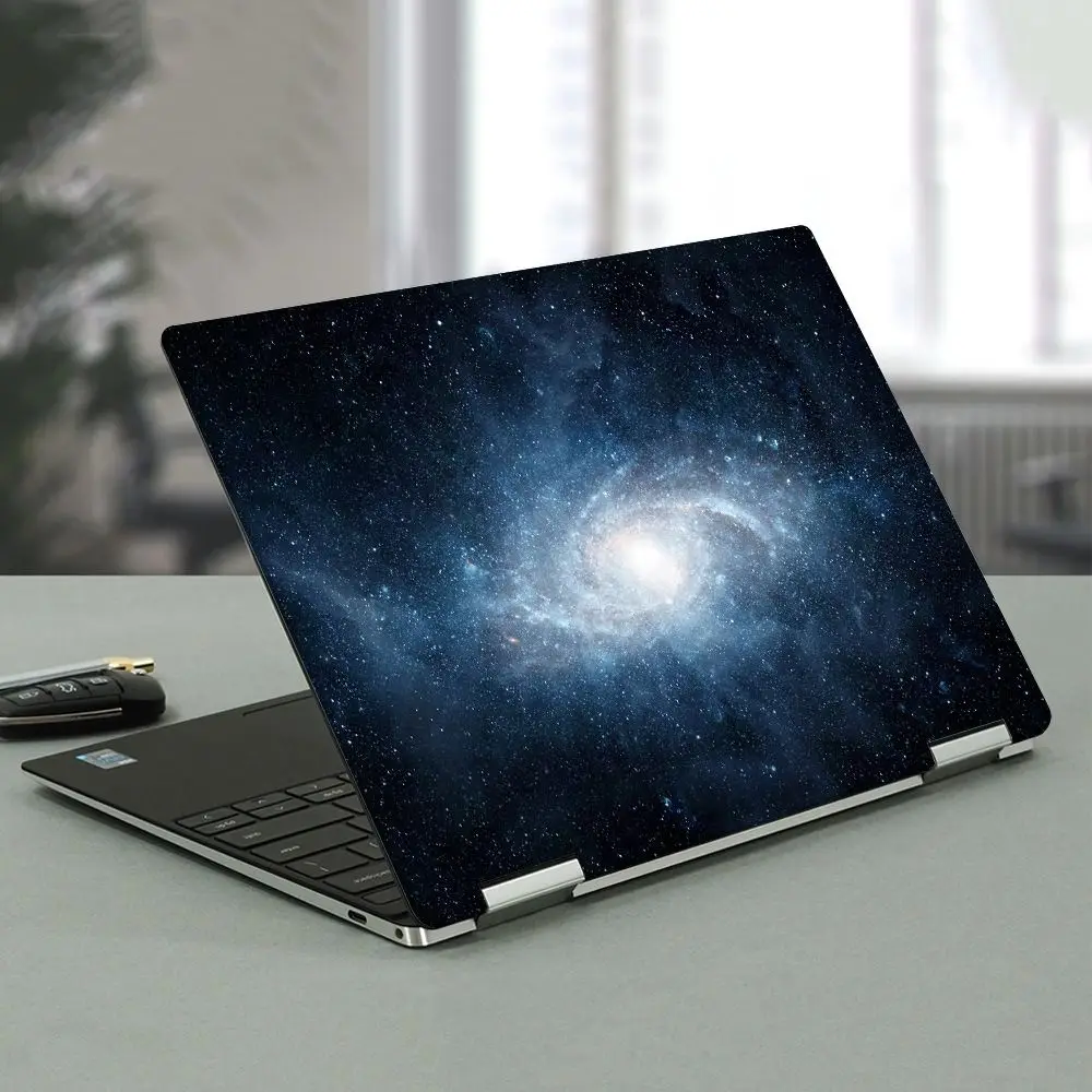 Universal 15 16 17 Inch Laptop Sticker Skins Galaxy A+C Side DIY Protective Film Scratch-proof Waterproof