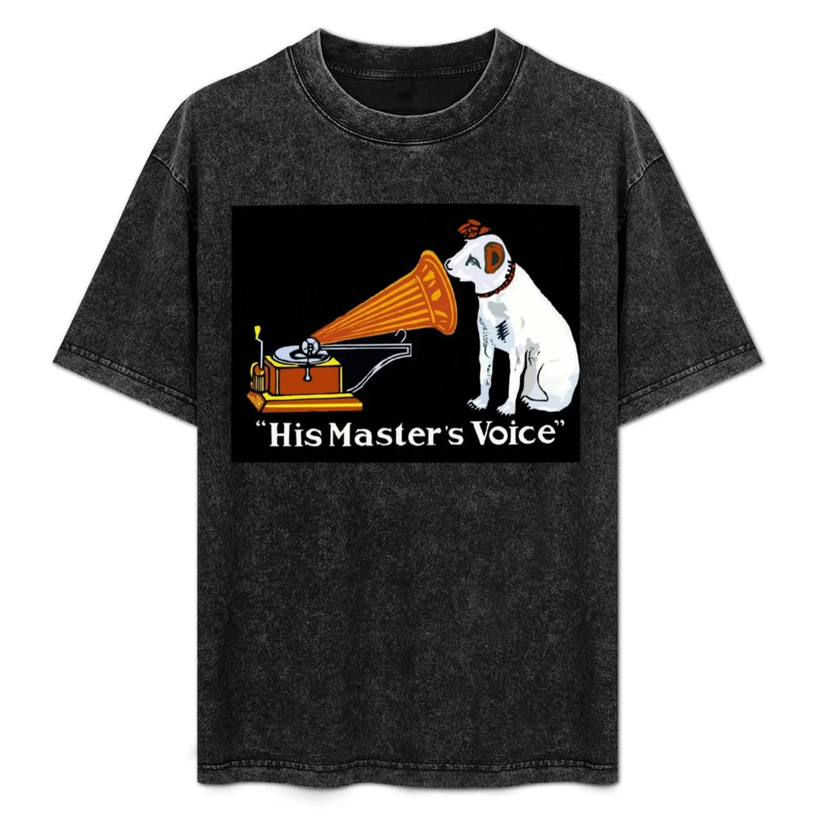 His Master's Voice, Nipper the Dog T-Shirt Summer Sports Quick Dry T-Shirt