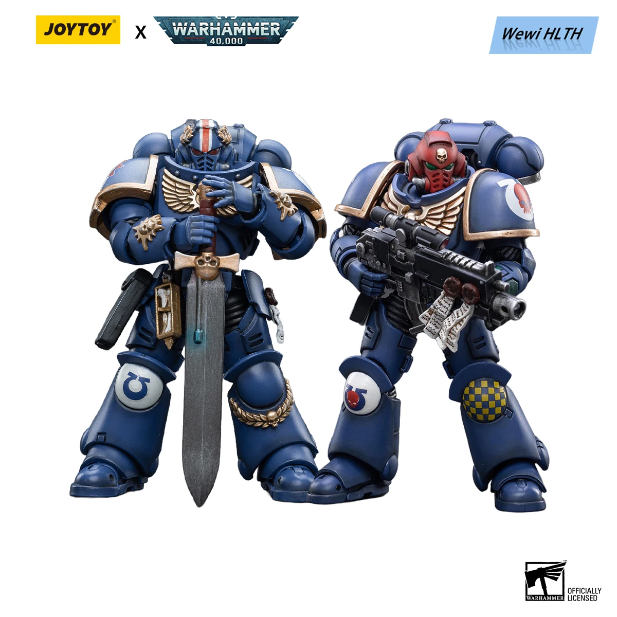 [IN STOCK] JOYTOY 1/18 Action Figure Warhammer 40K Ultramarines Primaris Character Combination Figures Display Favorite Models