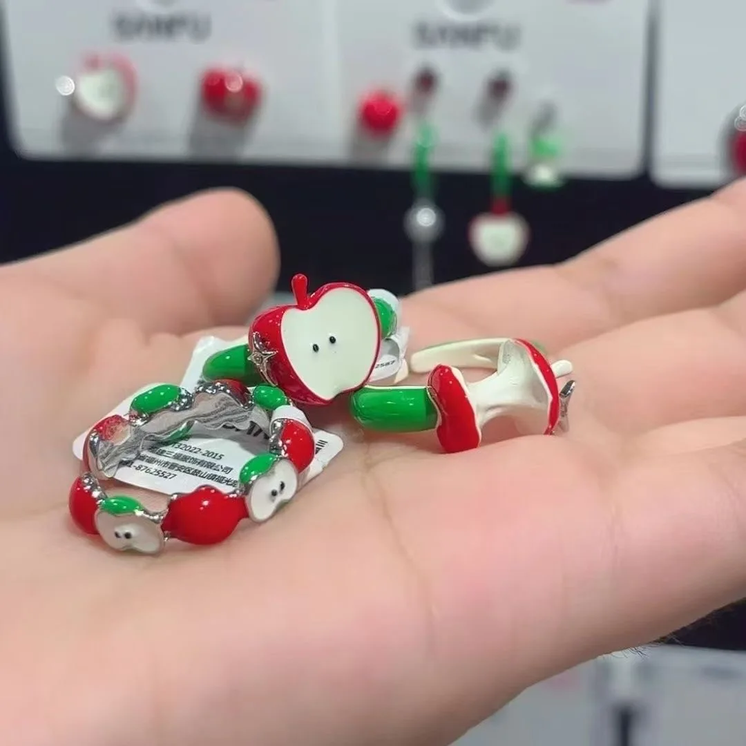 Adjustable Finger Ring Personalized  Open Ring Women  Ring Colorful For Fashion Accessory Halloween Party Casual