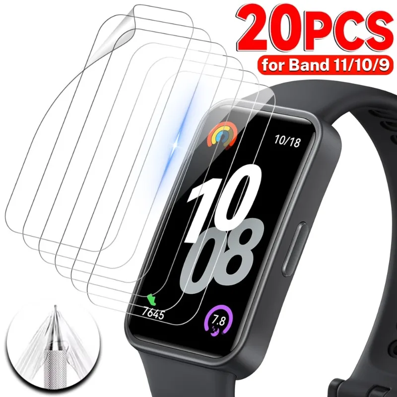 

5/20Pcs for Huawei Band 11 10 9 Hydrogel Film Smart Band Anti-scratch Films Screen Protector for Huawei Band9 Band10 Band11Pro