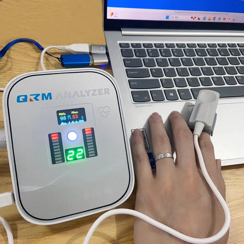 Generation Upgraded Quantum Resonance Magnetic Body Analyzer for Hand Touch Multilingual Sub-Health Testing of Children Adults