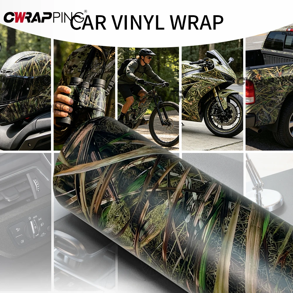 

Car Sticker Vinyl for Motorcycle Camouflage Wrap Foil Car Tuning Stickers Self-adhesive Film Body Covering Accessories Auto Tint