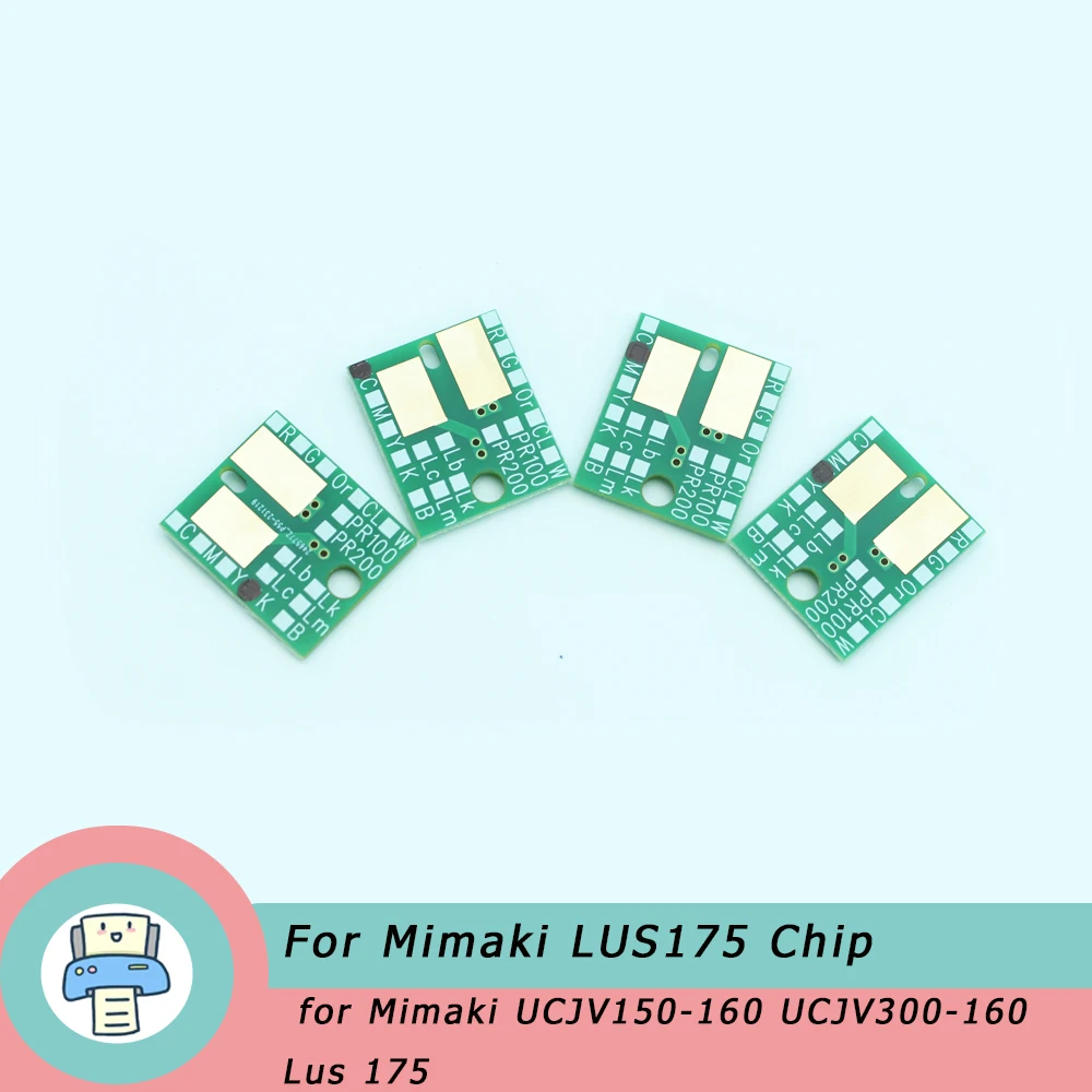 Lus175 One Time Chip for Mimaki UCJV300-160 UCJV300-75 UCJV150-160 UCJV300-107 UCJV300-130 LUS 175 Ink Bottle Chips