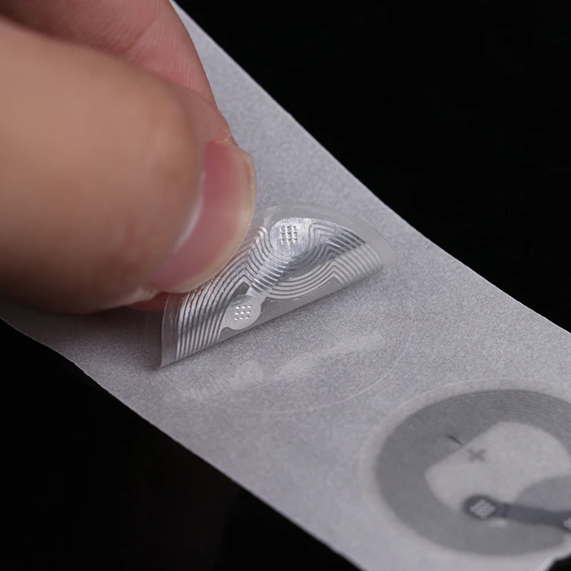 50/100 ชิ้น RFID ป้ายอิเล็กทรอนิกส์สติกเกอร์ Nfc215 แท็ก NFC สําหรับการควบคุมการเข้าถึงที่เพิ่มขึ้น