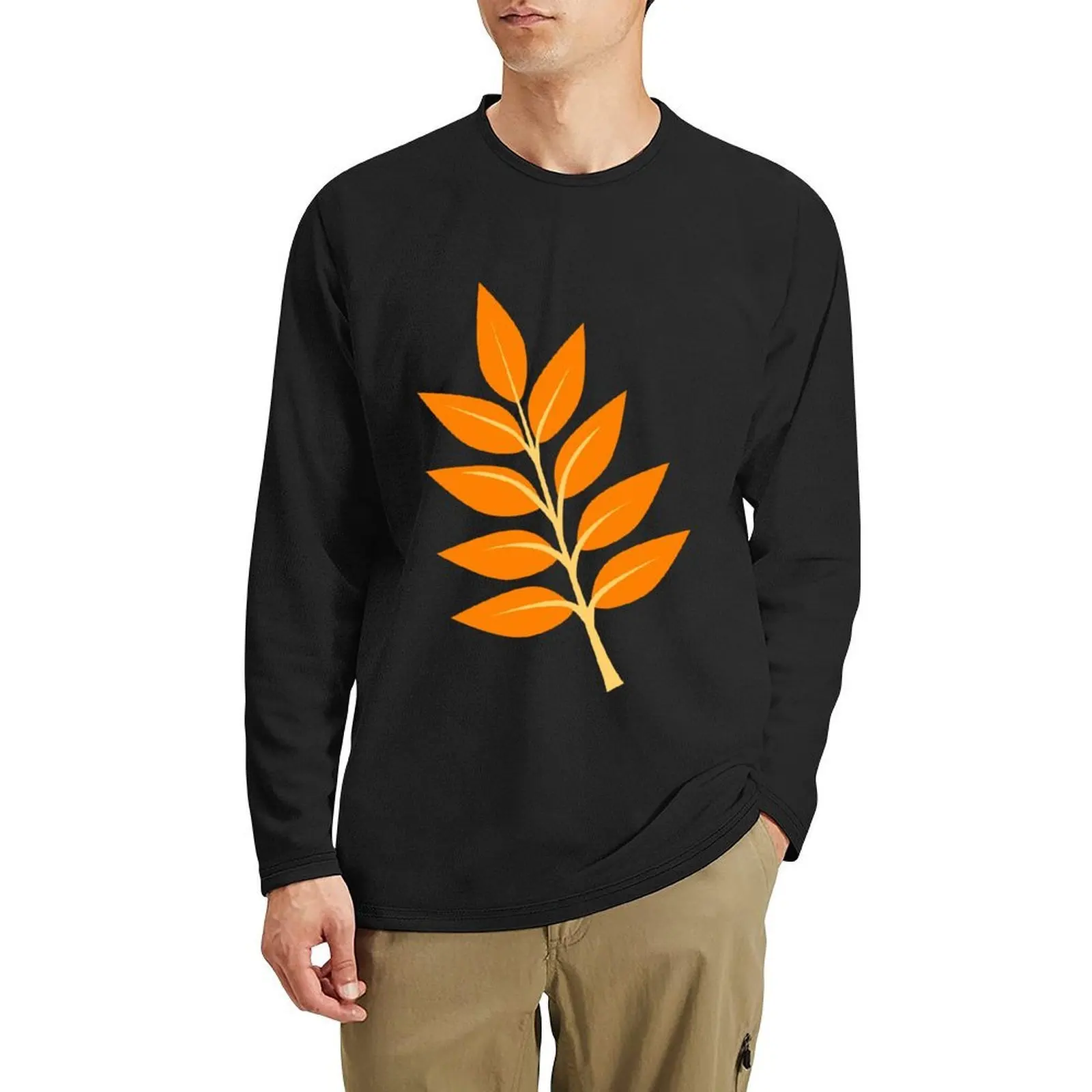 

Autumn Leaves Long T-Shirt boys t shirts anime sweat shirt tees mens t shirts