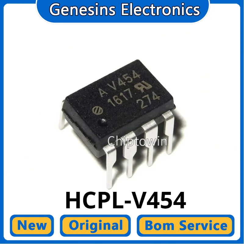 5/50/500 pcs HCPL-V454 AV454 V454 HCPLV454 DIP-8 Optocoupler W7