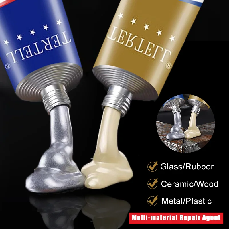 metal repair glue casting ab glue alta resistencia cola de soldagem a frio adesivo plastico magico resistencia termica selante ab 01