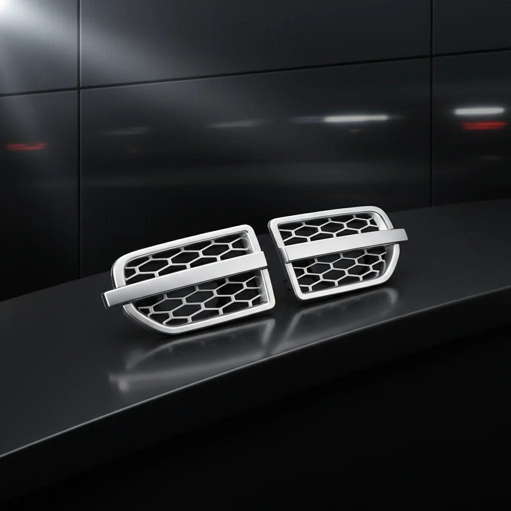 

Автомобильные аксессуары Серебряная решетка Комплексный пакет решеток Простая установка Процесс длительной работы