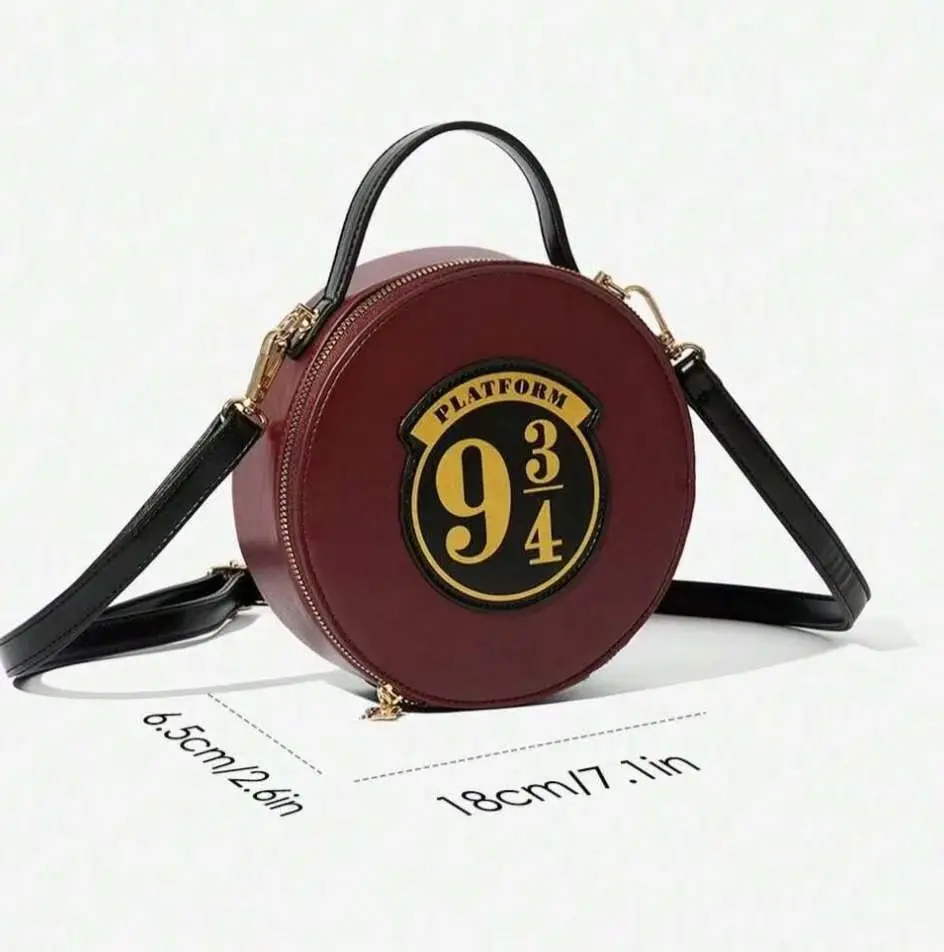 2025 New Harry Potter Platform 9 3/4 Crossbody Bag Storage Bag Girl Christmas Gift