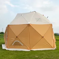 Customize New Arrival 4 Season Outdoor Sport Foldable Waterproof 8 People Geodesic Dome Camping Tent for 8-10 Persons