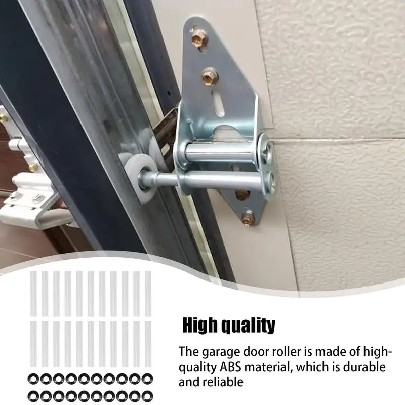 20pcs Garage Door Hinge Rollers High Bearing Precision Garage Door Roller Wheels Professional Garage Roller For Garage Door