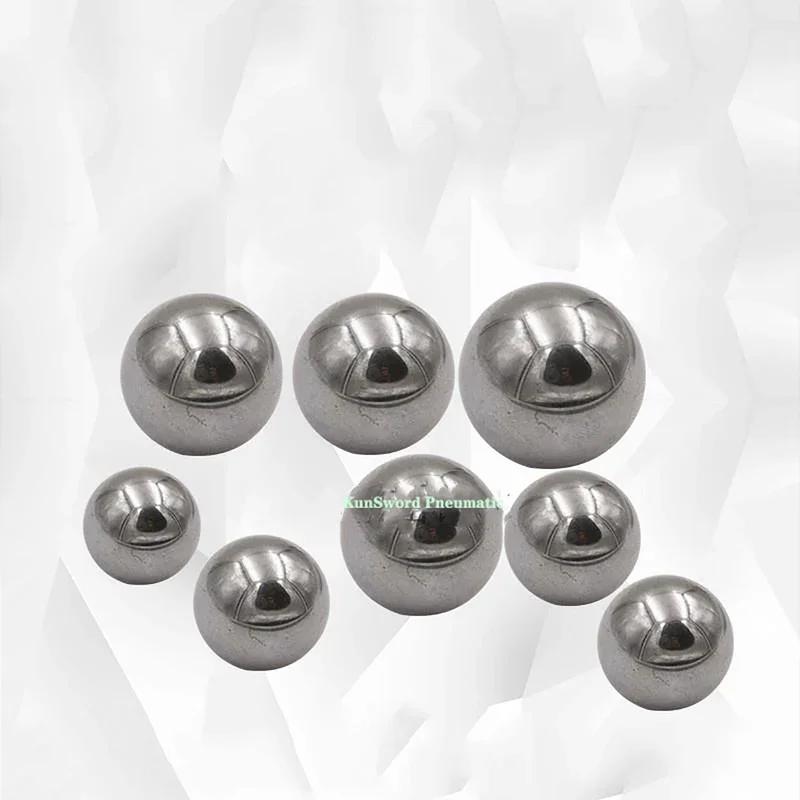 2Pcs Solid Steel Ball Diameter 14/15/16/17/18/19/20/21-23mm High Carbon Steel Precision Bearings Roller Beads Smooth Solid Balls