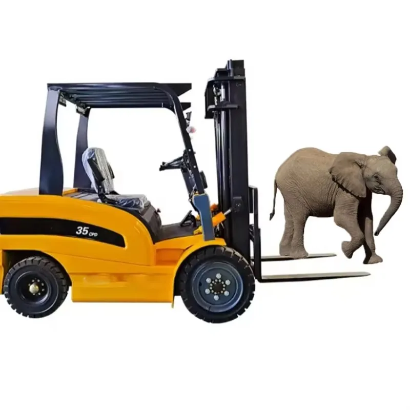 Logistics Forklift Weighing Scale With a Load of 1t 2t 3t Lifting Height 3 Meter 4 Meter 5 Meter Forklift Electric
