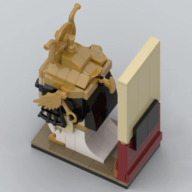 ตัวต่อ MOC Brickheadz รุ่นคลีโอพัตรา 235 ชิ้น ของเล่นสร้างสรรค์ DIY ไอเดียของขวัญคริสต์มาส ของเล่นเสริมพัฒนาการ