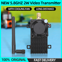 Over 20Km Range 5.8Ghz 2W FPV VTX Wireless Image Video Transmitter 5.8G 2000mW 48CH For FPV Long Range Fixed Wing Drone