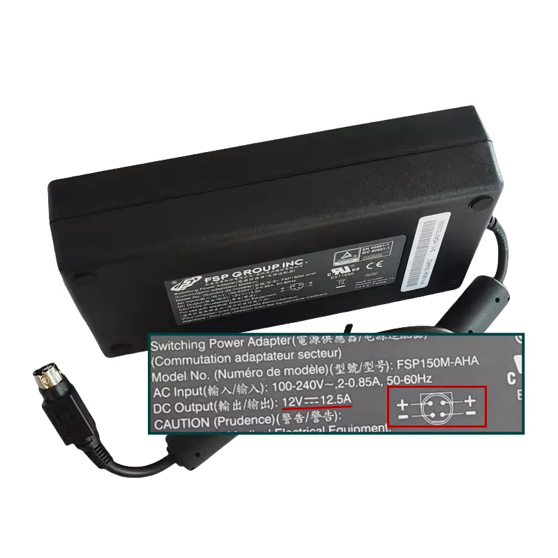 Genuine FSP 12V 12.5A 150W 4PIN FSP150M-AHA AC Switching Power Adapter For Power Supply Charger FSP150-AHA