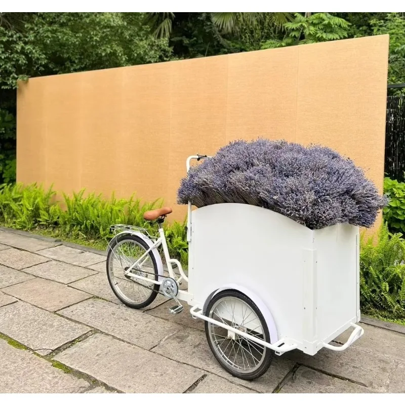 Factory Direct Supply Outdoor Mobile Display Promotional Vehicle Ironwork Mobile Flower Car Customized