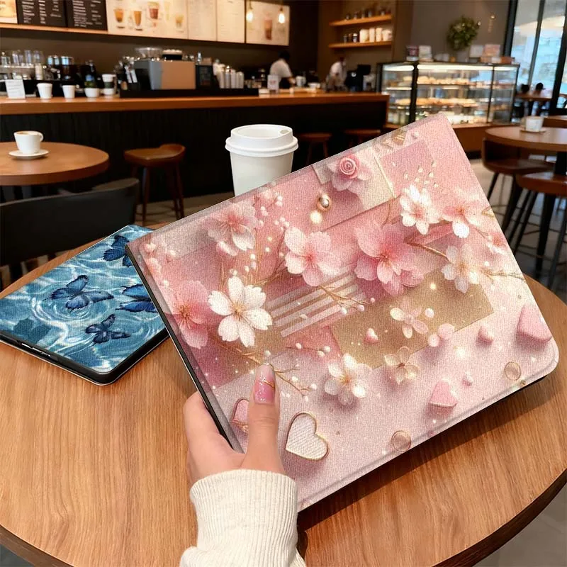 

Beautiful butterfly pattern Tablet Case For Vivo IQOO Pad Air Pad3 IQOO Pad5 Pad2 Pad3 SE Pro 11.5 12.1 12.3 13 Inch