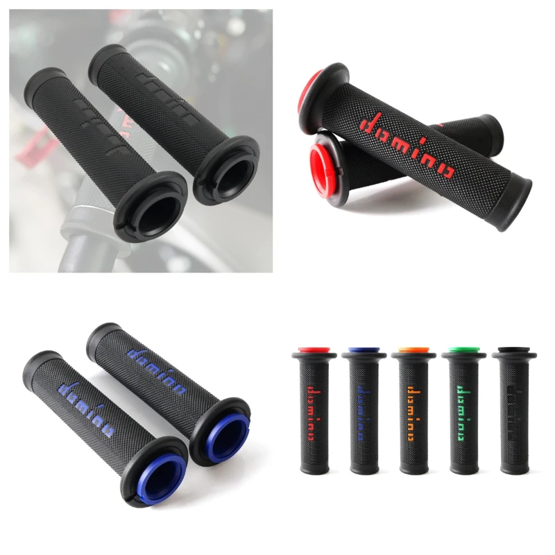 Motorcycle Domino Handle Grips 22mm for Daytona 675 R/SpeedTriple1200RR/Street Triple 765 RS/Speed Triple 1200 RS