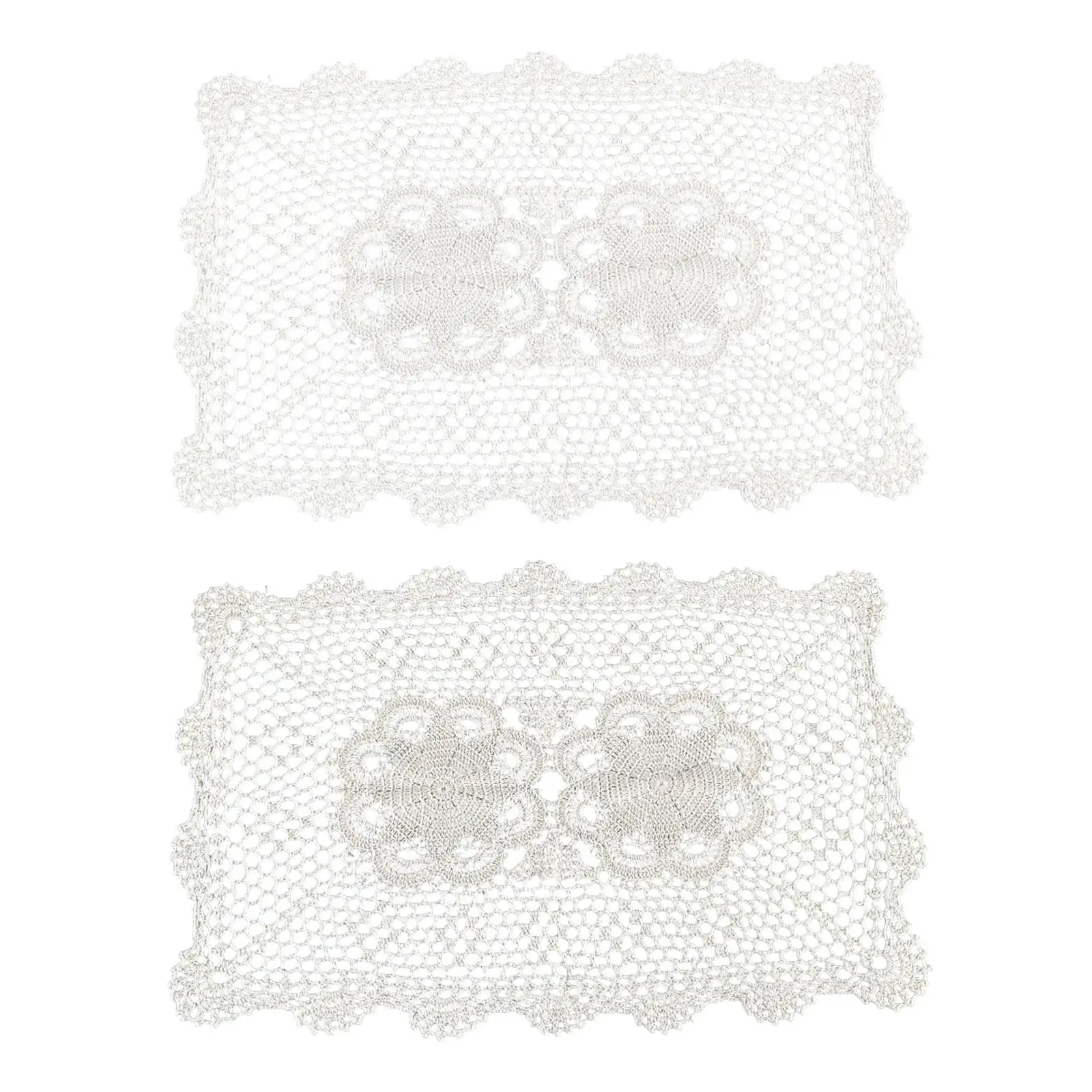 Dining Table Placemat Handmade Home Ornaments Easy Carrying Tablecloth for Kitchen Wedding Festival Restaurant Dining Table