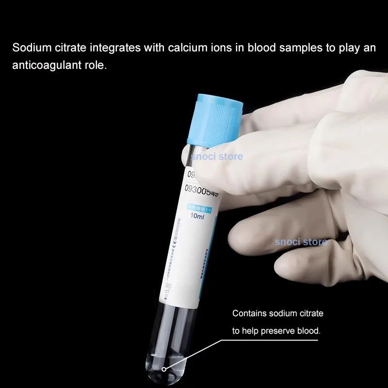 10ml Laboratory Vacuum Tube Separation Preparation Tube PRF/CGF Extraction Centrifugal Tube PRP Centrifugal Tube，sterile