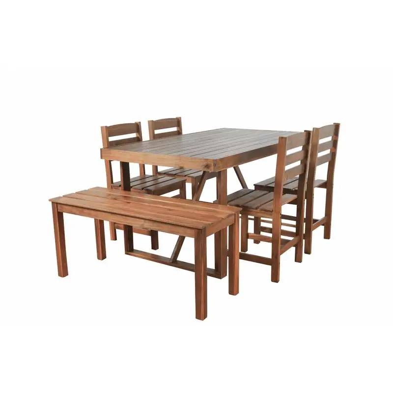 High-Quality Acacia Wood Outdoor Table and Chair Set for Patio Balcony Backyard