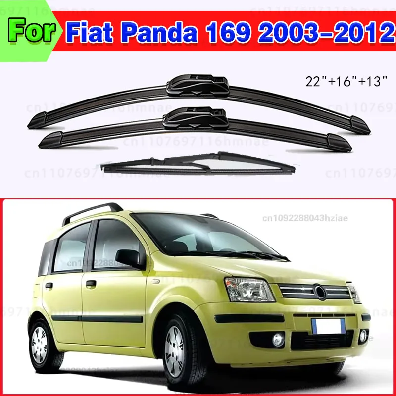 3PCS For Fiat Panda 169 2003-2012 22