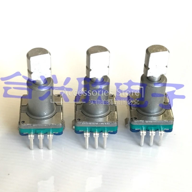 1PCS EC11 Type Encoder 6 Discs CD Player Volume Switch 30 Positioning Shaft Length 18.5MM