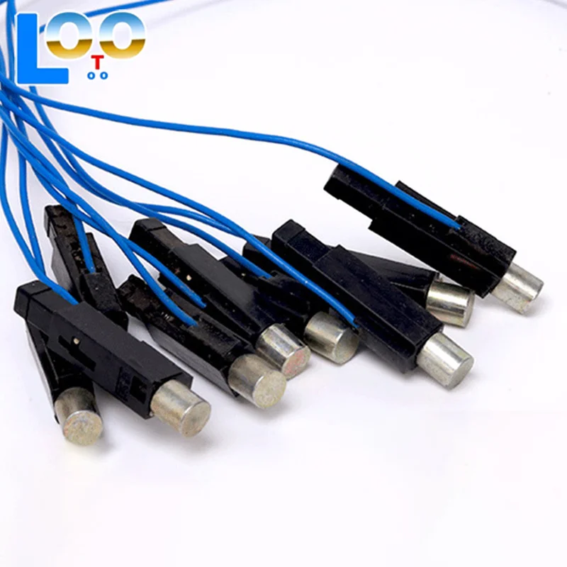 5 pz 6*6*35mm Piezoelettrico Fuoco Filo Tappo di Rame Accenditore Elettronico Spray Accendino Stufa Parti di Ricambio di Alta Qualità