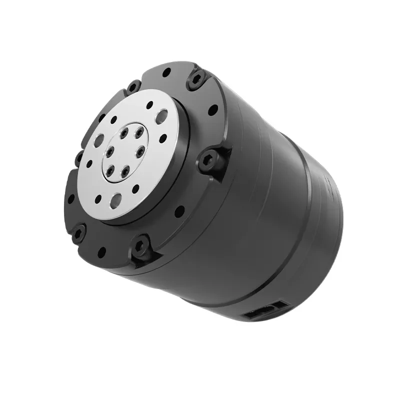 Custom 80MM Dia146W  78 RPM High Torque Hollow Gearbox Reducer Harmonic Robot Joint Arm Motor With Encoder