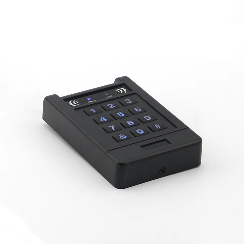 125KHz Security Access Control Keypad, EM ID Keypad Reader with Backlit, Door Access Control, Stand-Alone Keypad, 1000 Users