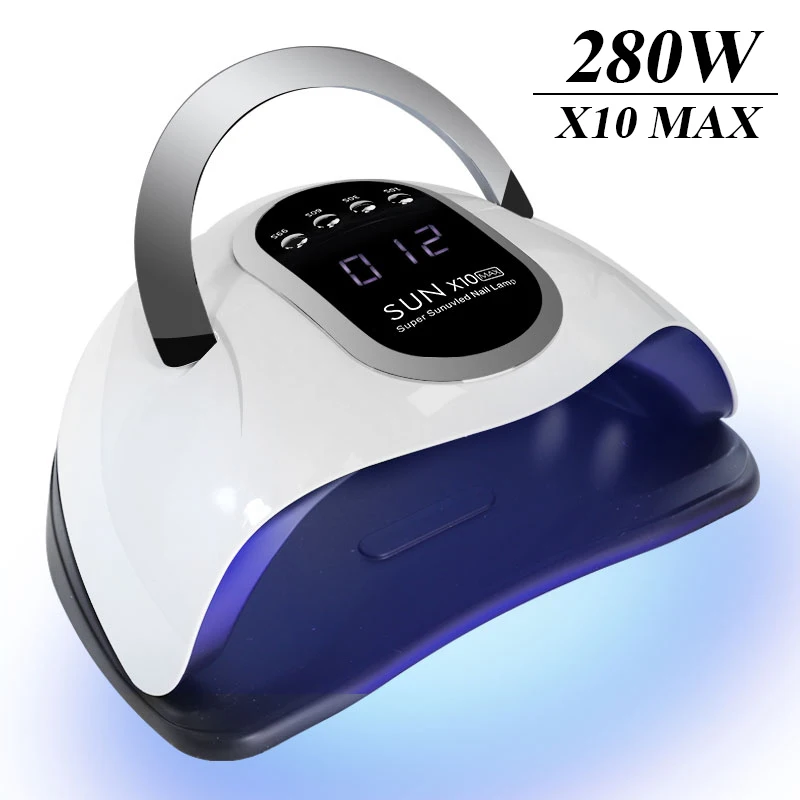 Nail Lamp For Fast Dry All Type Gels Polish Nail With Auto Sensor Smart Nail Salon Equipment Tools