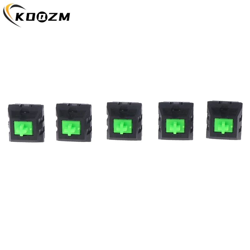 5pcs Green RGB switches for Razer blackwidow Chroma Gaming Mechanical Keyboard and others with 4pin led switch