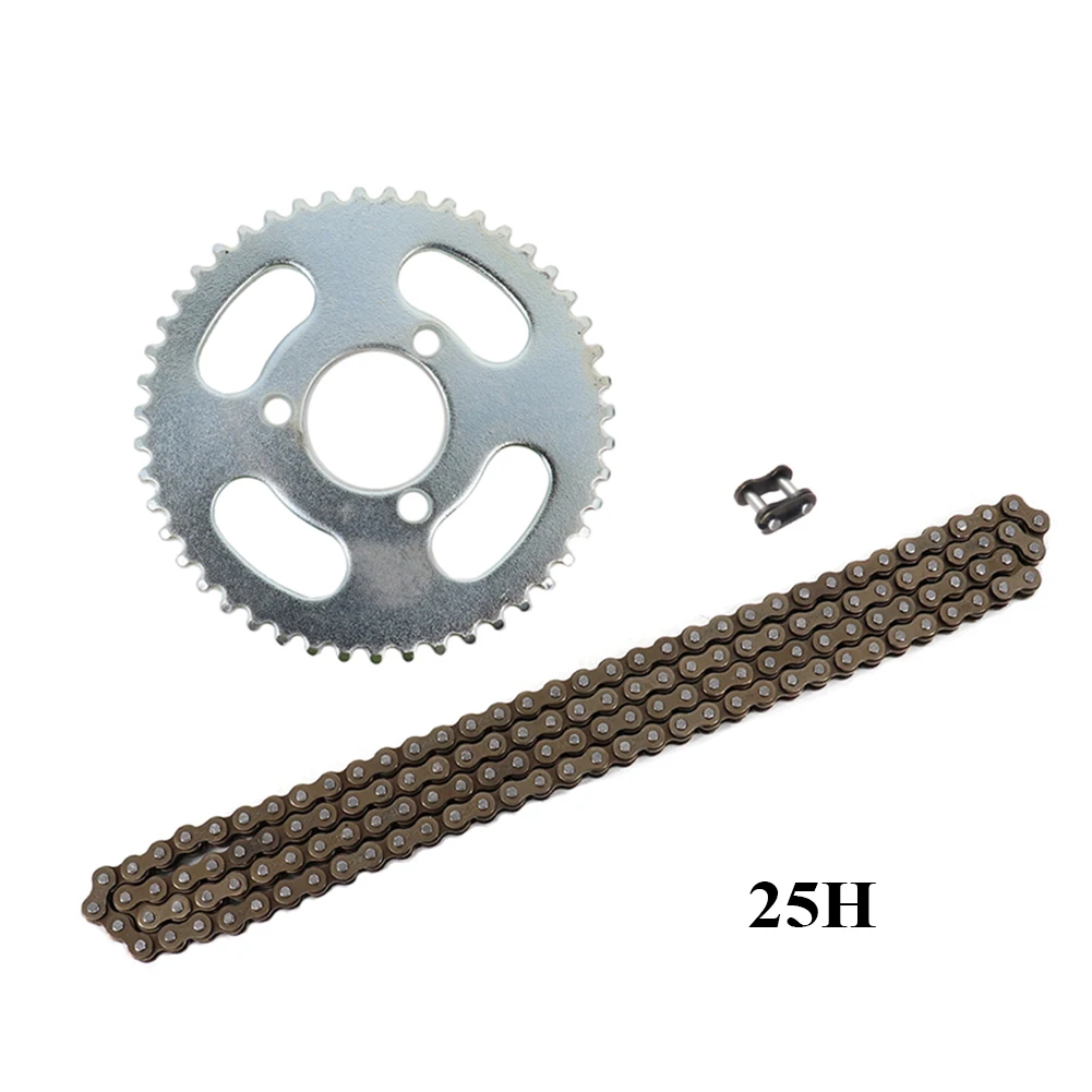 25H Kettenrad Set 47T 29mm 3 Löcher Heavy Duty 25H Kettensatz für Mini Bike ATV Roller Motorrad Teile