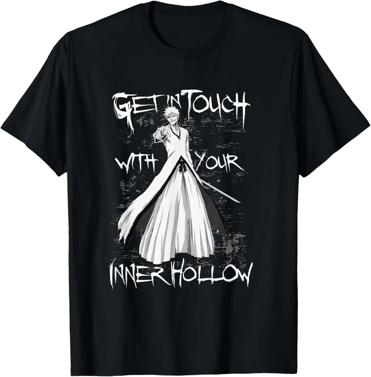Bleach Get in Touch with Your Inner Hollow Anime T-Shirt S-6XL