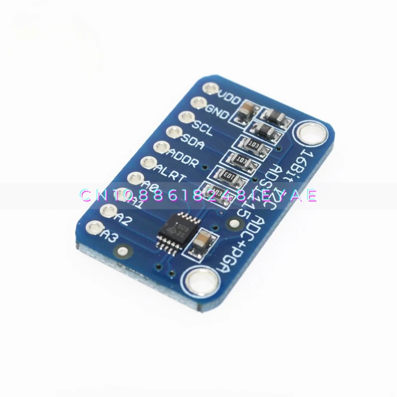 ADS1115 Ultra-small 16-bit, Analog-to-digital Converter Adc Development Board Module 4 Channels