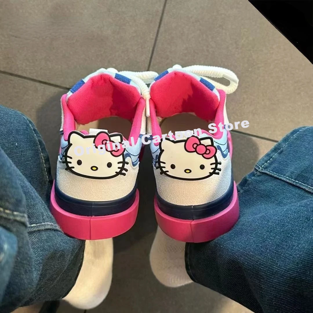 

Hello Kitty Sanrio Kuromi Dopamine Shoe Female Minority Canvas Shoes The New Shoe Original Sneakers Fashion Child Gift