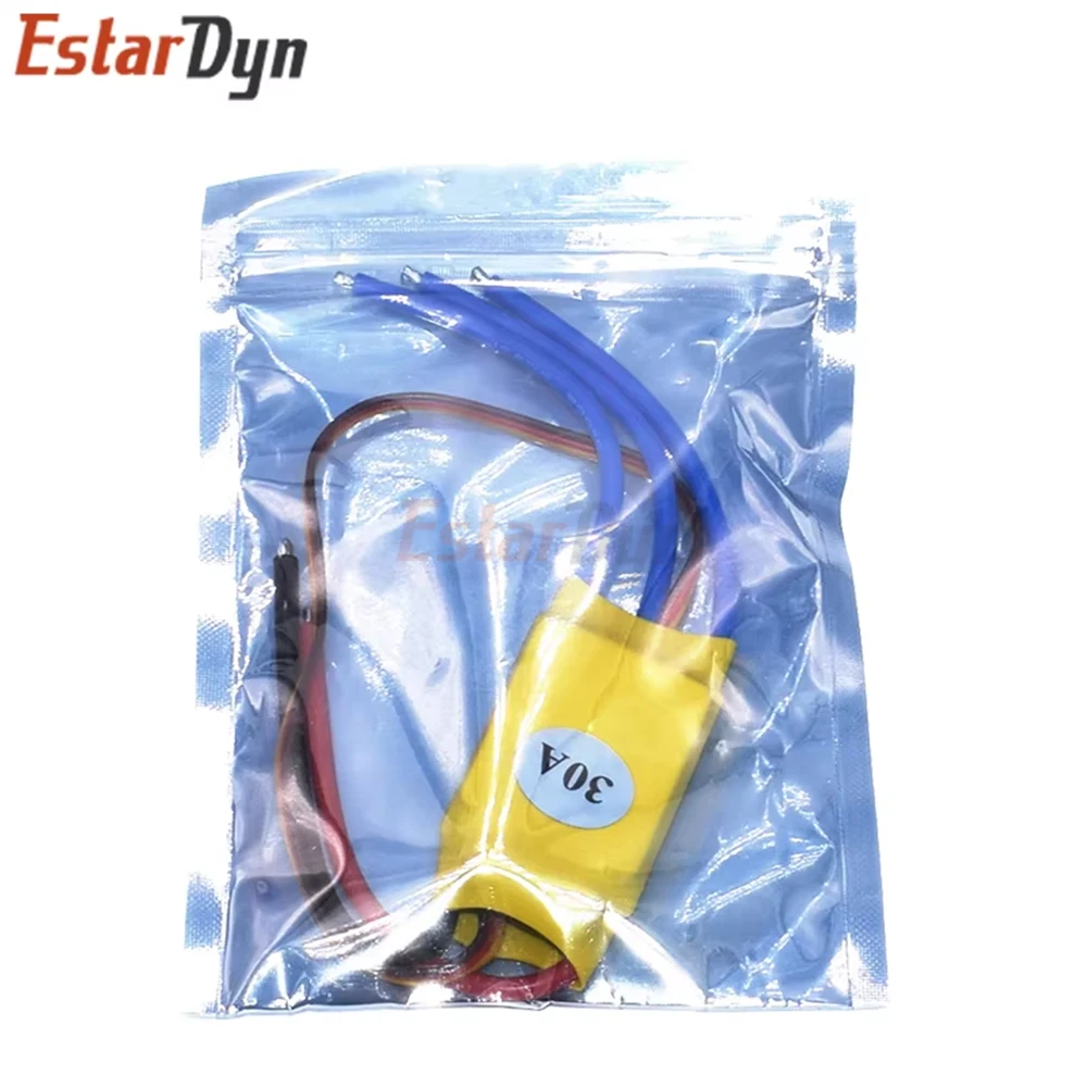 وحدة تحكم إلكترونية في السرعة ESC بدون فرشاة 30A 40A، 2-4S LiPo مع 5V/3A BEC لطائرة FPV بدون طيار كوادكوبتر RC طائرة هليكوبتر