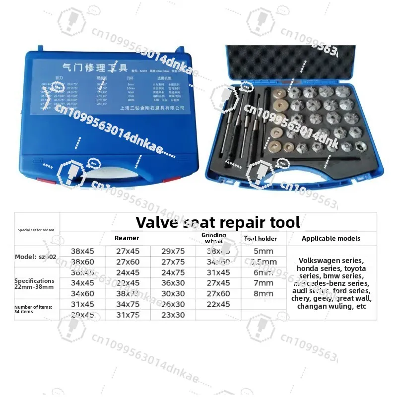 Valve Reamer Valve Seat Reamer Grinder Motorcycle Car Diesel Engine Valve Tool