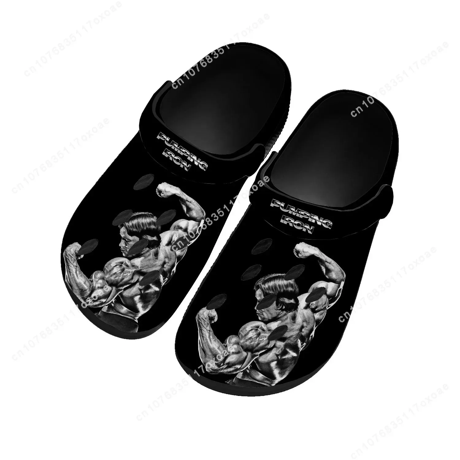 

Arnold Schwarzenegger Bodybuilder Home Clog Mens Women Youth Boy Girl Sandals Shoes Garden Custom Made Shoe Beach Hole Slippers