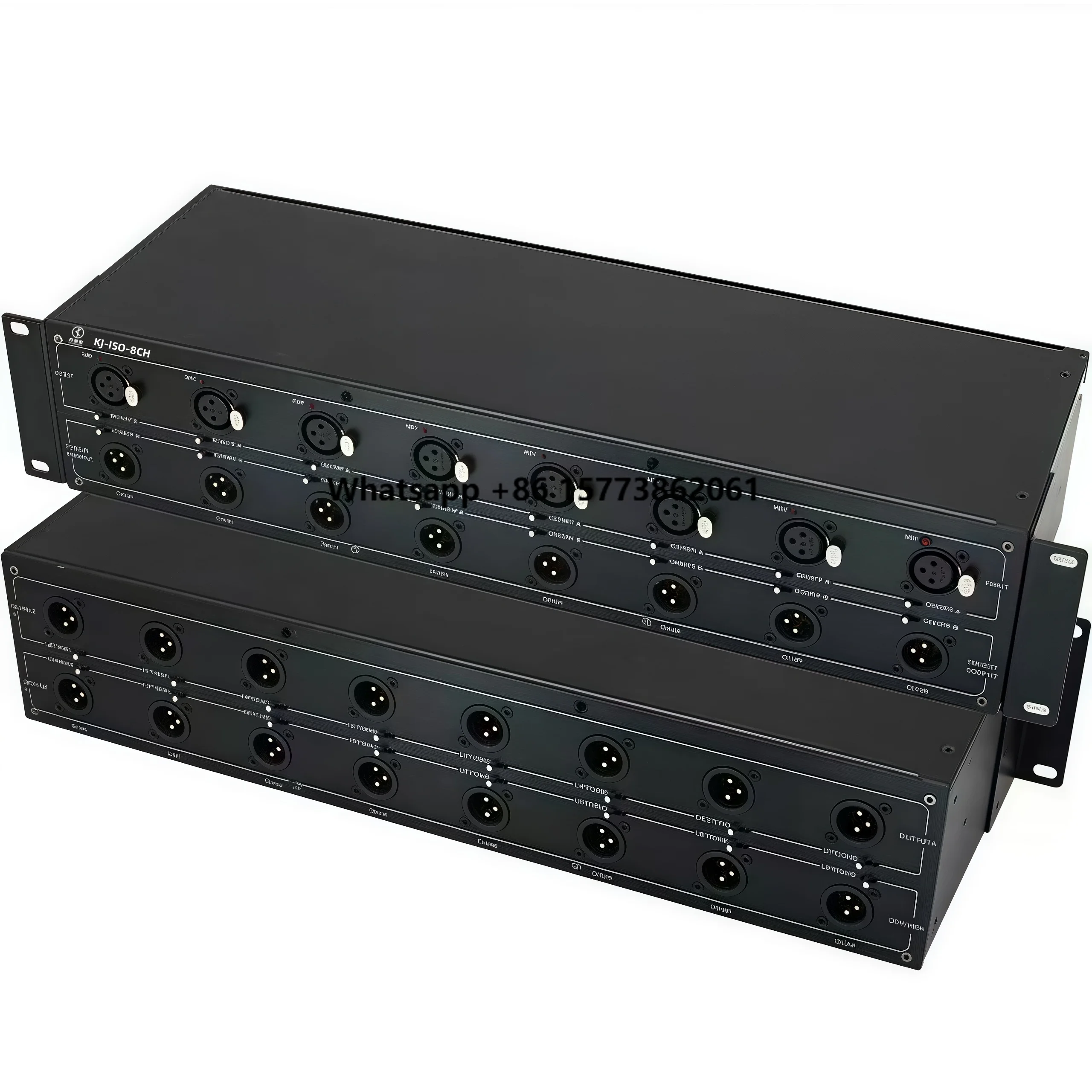 

Professional Audio Equipment Stereo Mono Audio Signal Splitter Amplifier Distributor 8 in 24 Out XLR