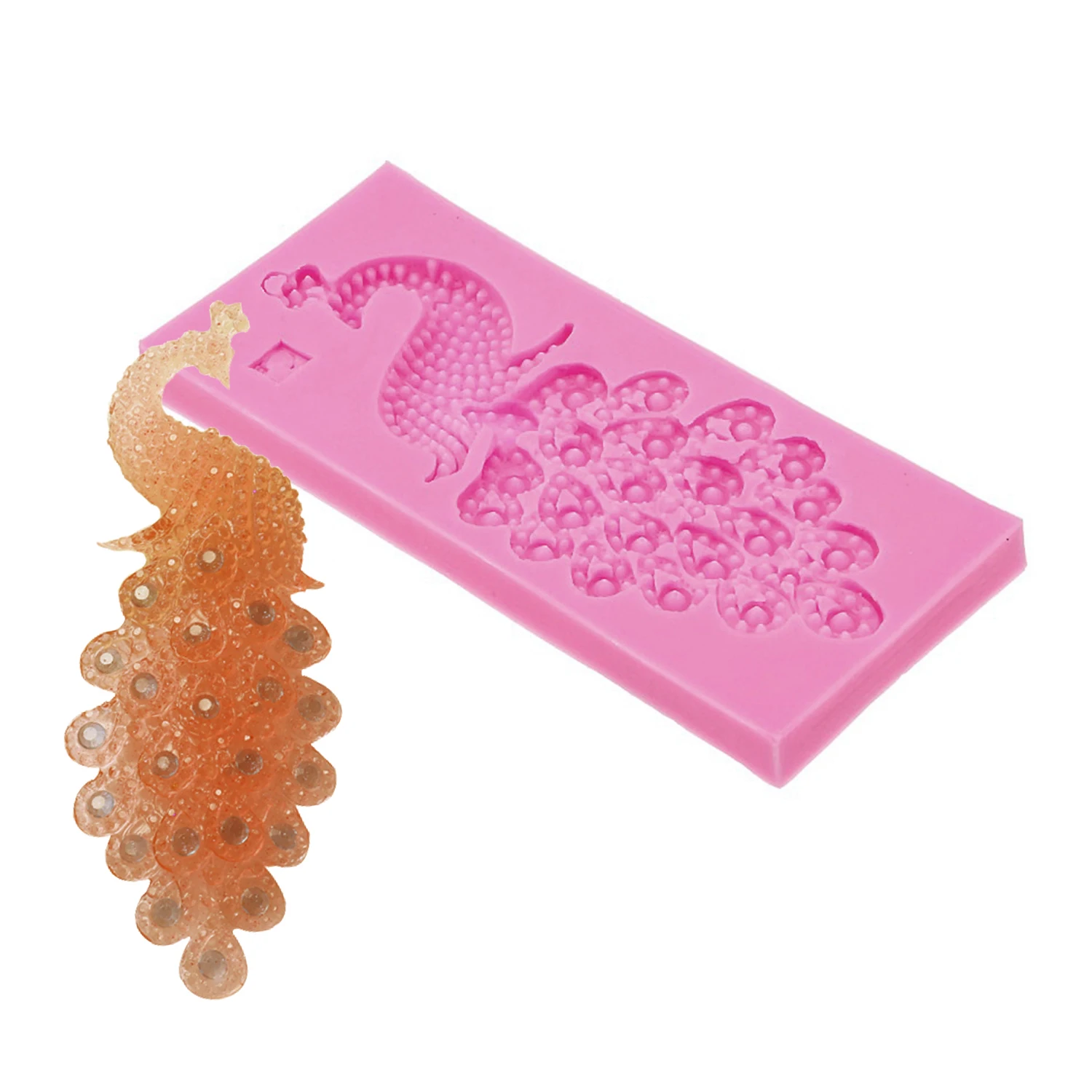 Bird Gummy Chocolate Silicone Mold for Candy Fondant DIY Cupcake Topper Baking Pastry Decorating Tool