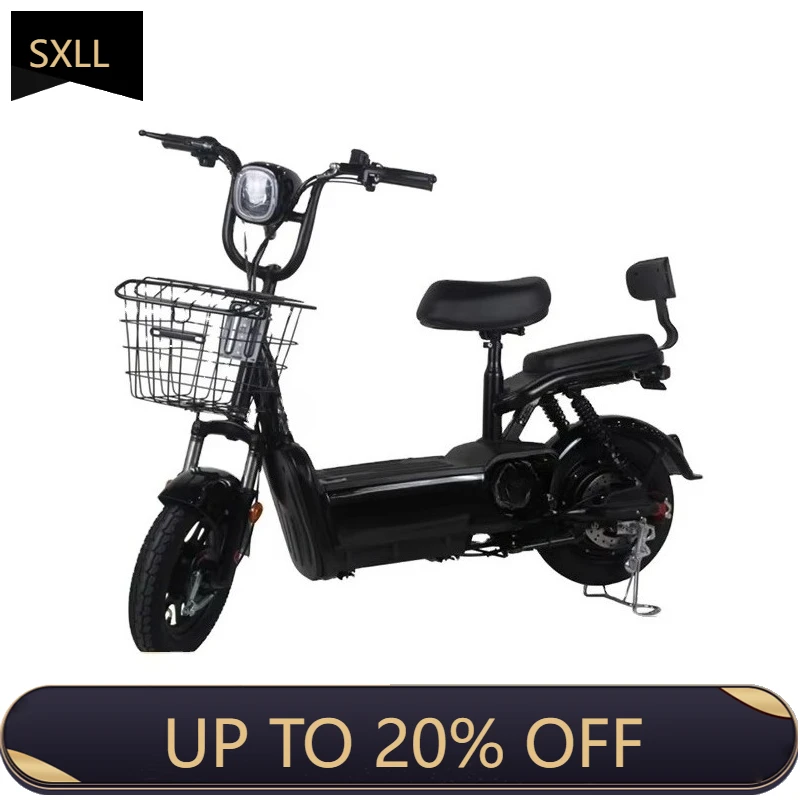 

SXLL Two-wheeled electric bicycle, work scooter, double electric scooter price