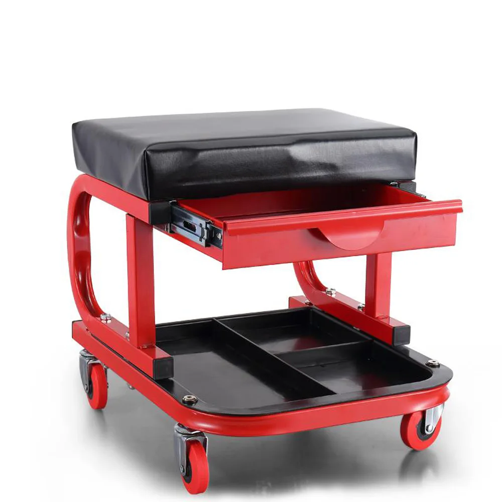 Tool repairman seat Work bench Lift car repair Auto repair stool Car repair stool Auto Maintenance Hardware